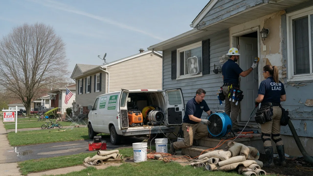 Flood Cleanup in Richlandtown, PA near me
